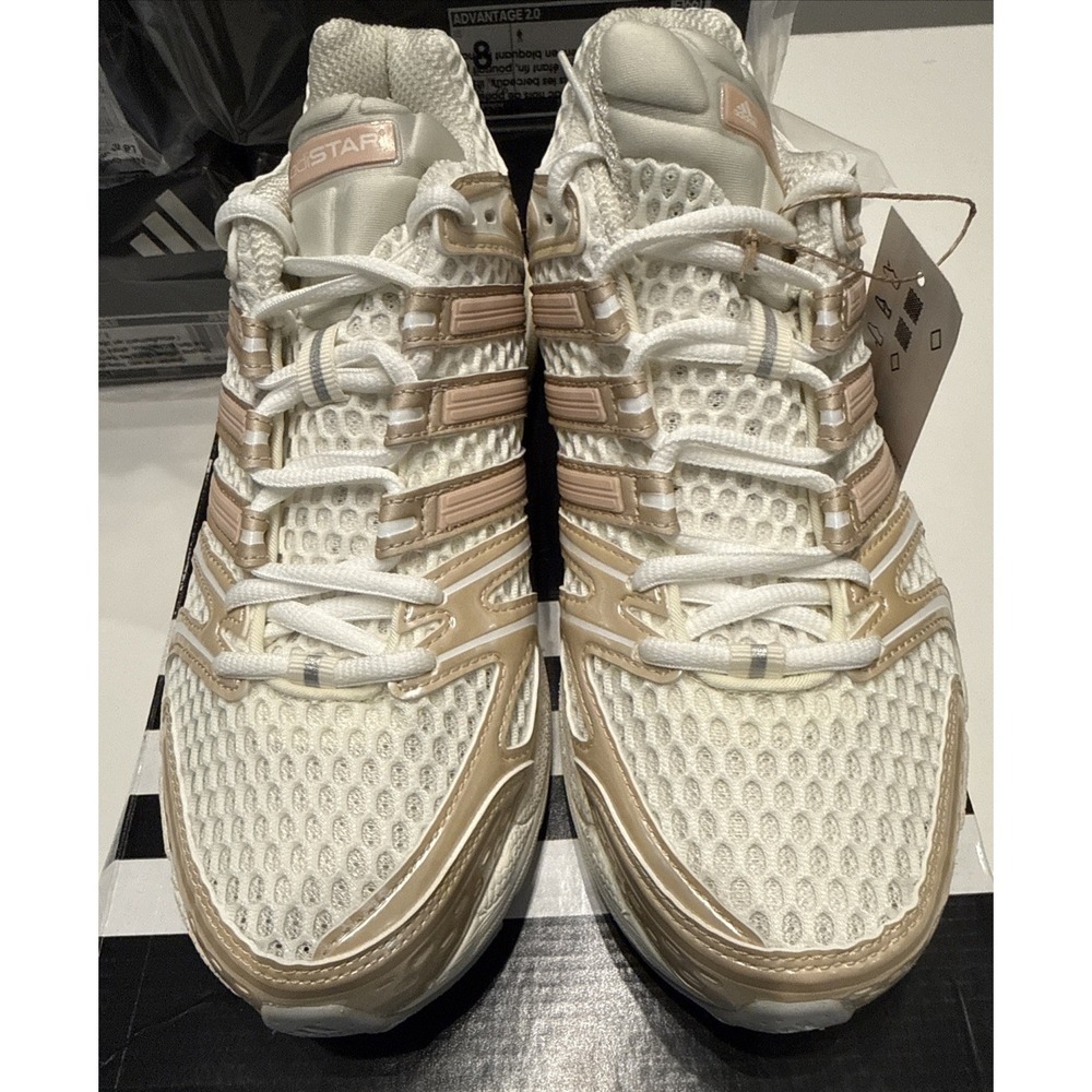 Adidas ADISTAR CONTROL 5 W Women 8.5 Off White /Blush Pink /Grey Mesh IH1799 New - Picture 1 of 17